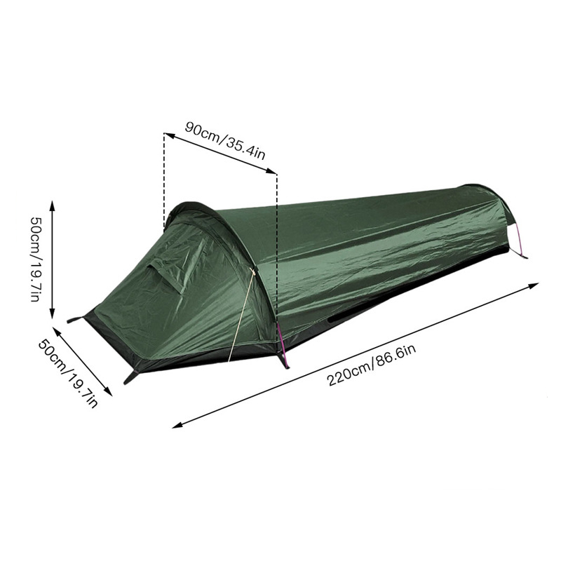 Cheap Goat Tents Ultralight Tent Backpacking Tent Outdoor Camping Sleeping Bag Tent Lightweight Single Person   